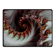 Digital-fractal-fractals-fantasy Double Sided Fleece Blanket (small) 