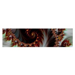 Digital-fractal-fractals-fantasy Oblong Satin Scarf (16  X 60 )