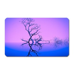 Nature-inspiration-trees-blue Magnet (rectangular)