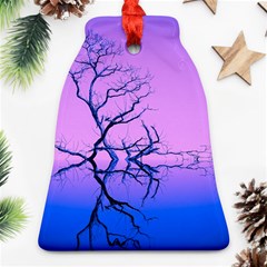 Nature-inspiration-trees-blue Bell Ornament (two Sides)