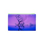 Nature-inspiration-trees-blue Cosmetic Bag (XS) Back