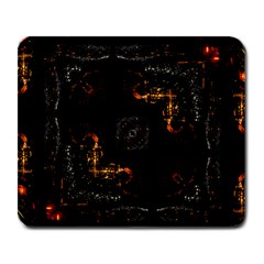 Abstract-animated-ornament-background-fractal-art- Large Mousepads