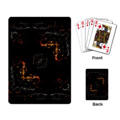 Abstract-animated-ornament-background-fractal-art- Playing Cards Single Design (rectangle)