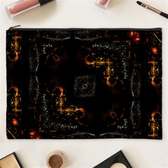 Abstract-animated-ornament-background-fractal-art- Cosmetic Bag (xxxl)