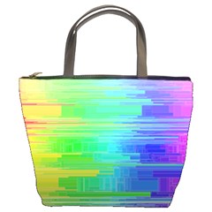 Colors-rainbow-chakras-style Bucket Bag by Jancukart