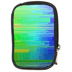 Colors-rainbow-chakras-style Compact Camera Leather Case