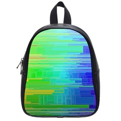 Colors-rainbow-chakras-style School Bag (small)