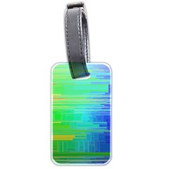 Colors-rainbow-chakras-style Luggage Tag (two Sides)