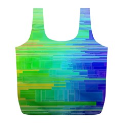 Colors-rainbow-chakras-style Full Print Recycle Bag (l)