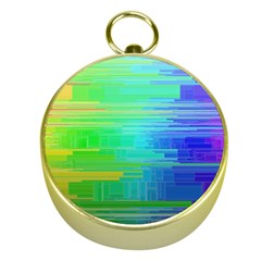 Colors-rainbow-chakras-style Gold Compasses by Jancukart