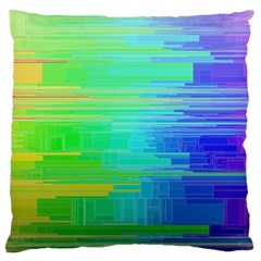 Colors-rainbow-chakras-style Standard Flano Cushion Case (one Side)