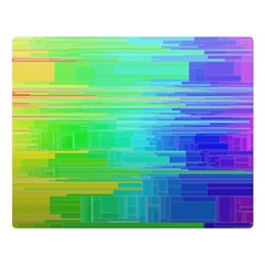 Colors-rainbow-chakras-style Double Sided Flano Blanket (large)  by Jancukart