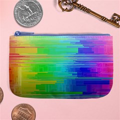 Colors-rainbow-chakras-style Large Coin Purse