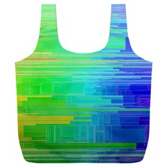 Colors-rainbow-chakras-style Full Print Recycle Bag (xxl)