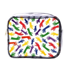 Integration-inclusion-hands-help Mini Toiletries Bag (One Side)