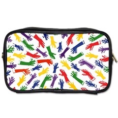 Integration-inclusion-hands-help Toiletries Bag (Two Sides)