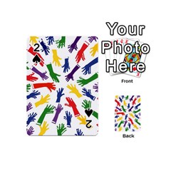 Integration-inclusion-hands-help Playing Cards 54 Designs (Mini)