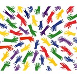 Integration-inclusion-hands-help Deluxe Canvas 14  x 11  (Stretched) 14  x 11  x 1.5  Stretched Canvas