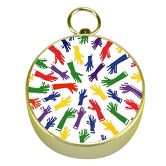 Integration-inclusion-hands-help Gold Compasses