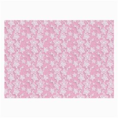 Pink-floral-background Large Glasses Cloth (2 Sides)