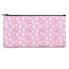 Pink-floral-background Pencil Case by Jancukart