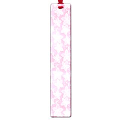 Pink-floral-background Large Book Marks