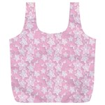 Pink-floral-background Full Print Recycle Bag (XXXL) Front