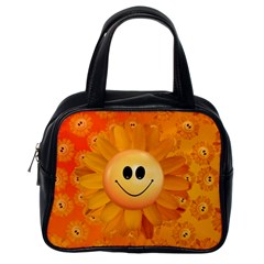 Sun-sunflower-joy-smile-summer Classic Handbag (one Side) by Jancukart