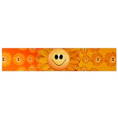 Sun-sunflower-joy-smile-summer Small Flano Scarf by Jancukart