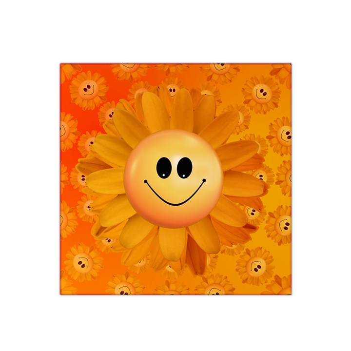 Sun-sunflower-joy-smile-summer Satin Bandana Scarf 22  x 22 