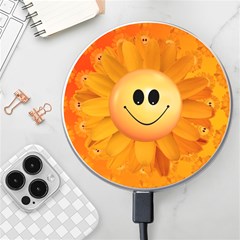 Sun-sunflower-joy-smile-summer Wireless Charger