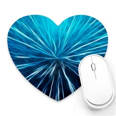 Background-structure-lines Heart Mousepads