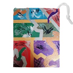 Order In Chaos Drawstring Pouch (4xl) by Hayleyboop