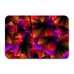 Squares Motif Geometric Pattern Plate Mats