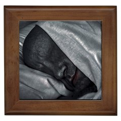 Monster Man Sleeping Framed Tile by dflcprintsclothing