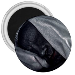 Monster Man Sleeping 3  Magnets by dflcprintsclothing