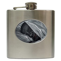 Monster Man Sleeping Hip Flask (6 Oz) by dflcprintsclothing