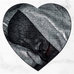 Monster Man Sleeping Jigsaw Puzzle (heart) by dflcprintsclothing