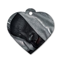 Monster Man Sleeping Dog Tag Heart (two Sides) by dflcprintsclothing