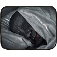 Monster Man Sleeping Double Sided Fleece Blanket (mini)  by dflcprintsclothing