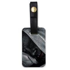 Monster Man Sleeping Luggage Tag (one Side) by dflcprintsclothing