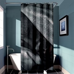 Monster Man Sleeping Shower Curtain 36  X 72  (stall)  by dflcprintsclothing