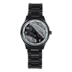 Monster Man Sleeping Stainless Steel Round Watch by dflcprintsclothing