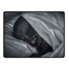 Monster Man Sleeping Double Sided Fleece Blanket (small)  by dflcprintsclothing