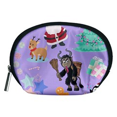 Purple Krampus Christmas Accessory Pouch (medium)