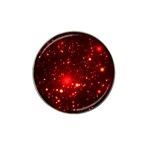 Firework-star-light-design Hat Clip Ball Marker Front