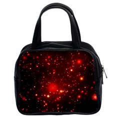 Firework-star-light-design Classic Handbag (two Sides)