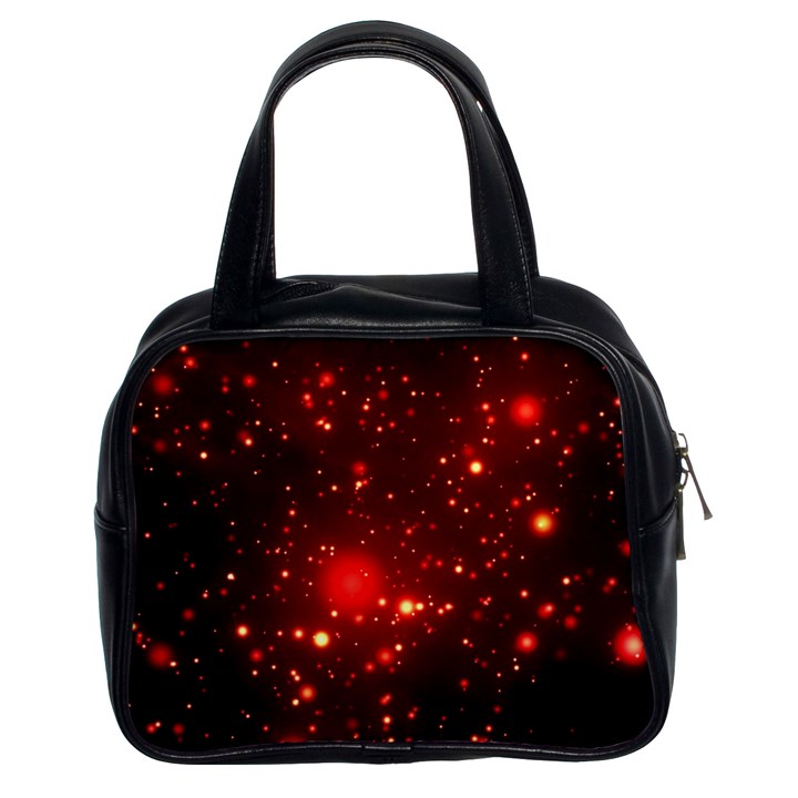 Firework-star-light-design Classic Handbag (Two Sides)