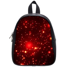 Firework-star-light-design School Bag (small) by Jancukart