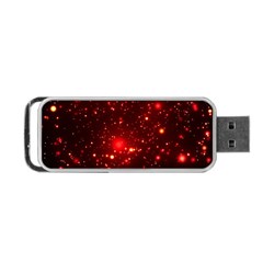 Firework-star-light-design Portable Usb Flash (one Side)